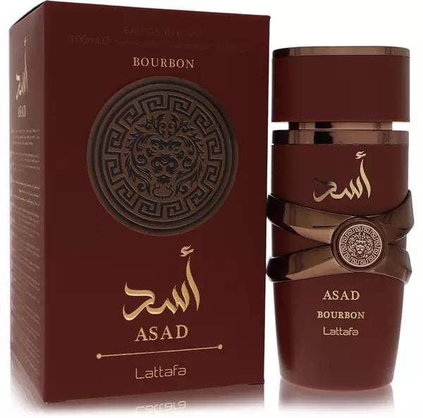 Asad Bourbon by Lattafa, 3.4 oz Eau De Perfume Spray for Men-OHoF