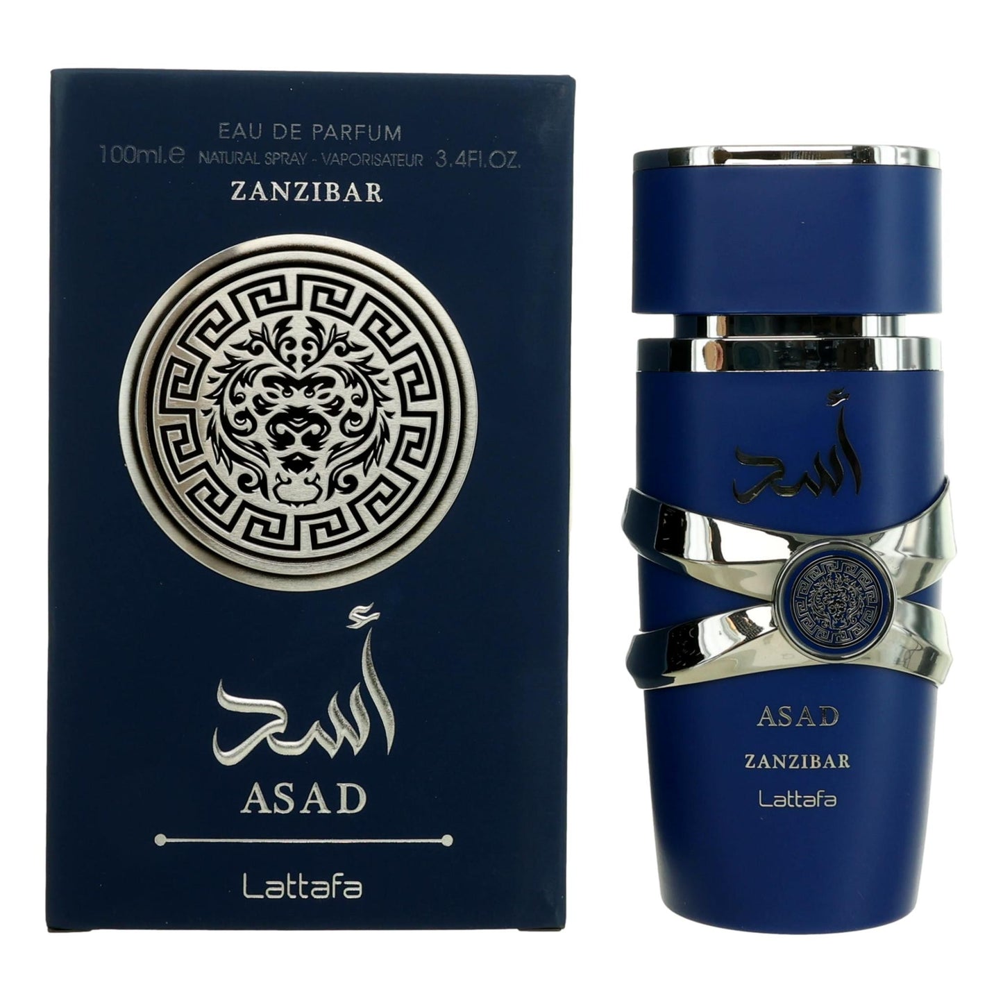 Asad Zanzibar by Lattafa, 3.4 oz Eau De Parfum Spray for Men-OHoF