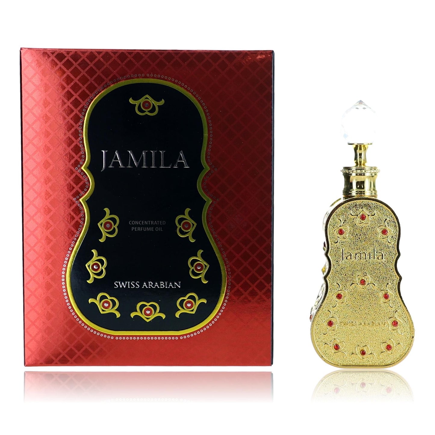 Jamila by Swiss Arabian, 0.5 oz Concentrated Perfume Oil for Women-OHoF