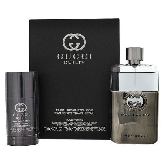 Gucci Guilty by Gucci, 2 Piece Gift Set for Men On Hand