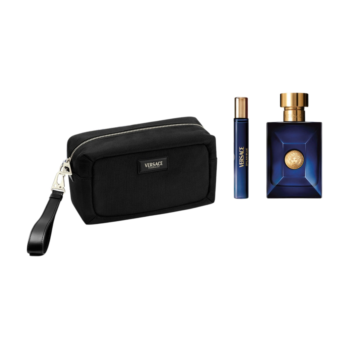 Versace Dylan Blue by Versace, 3 Piece Gift Set for Men On Hand