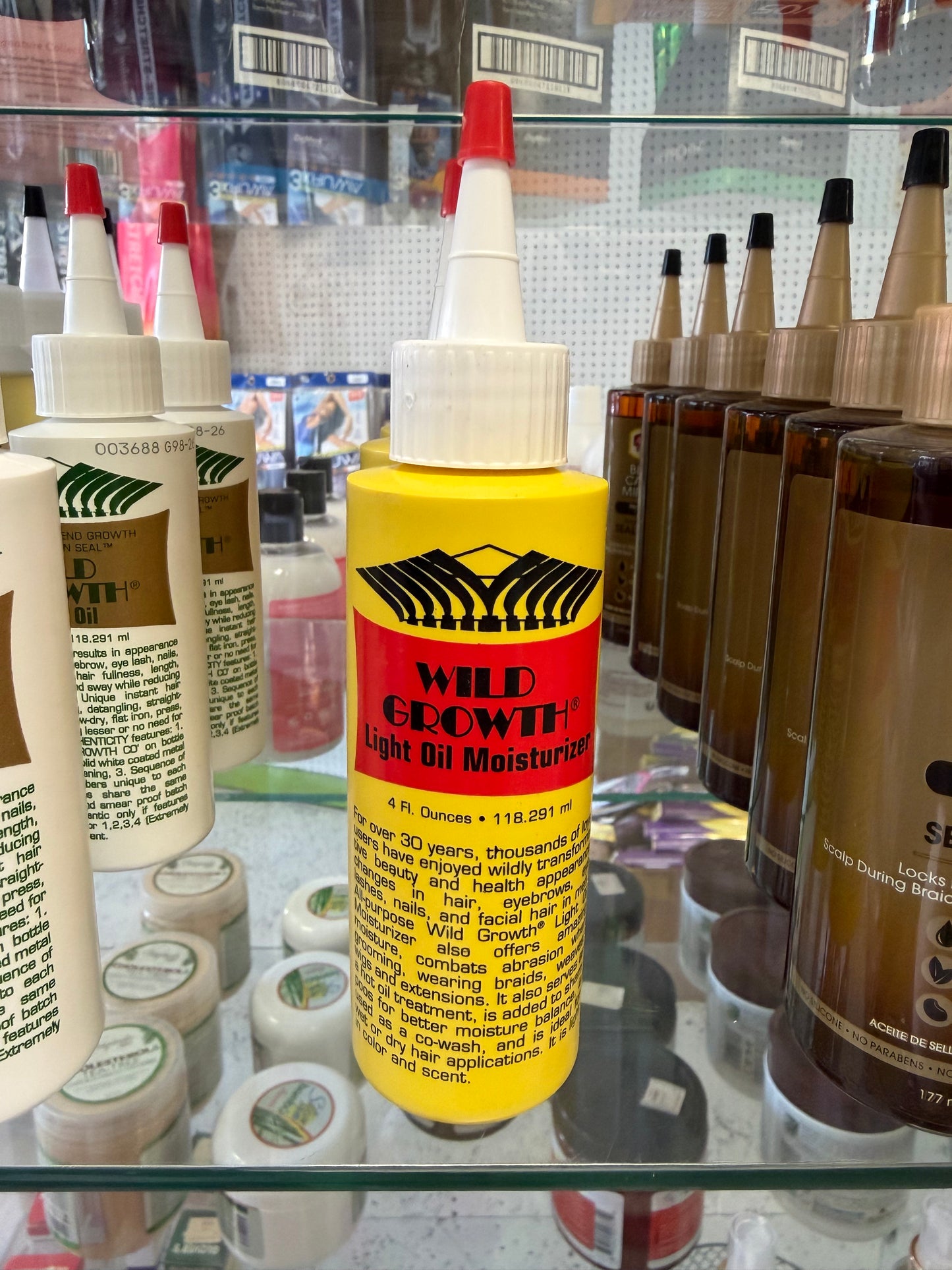 WILD GROWTH LT OIL MOISTURIZER
