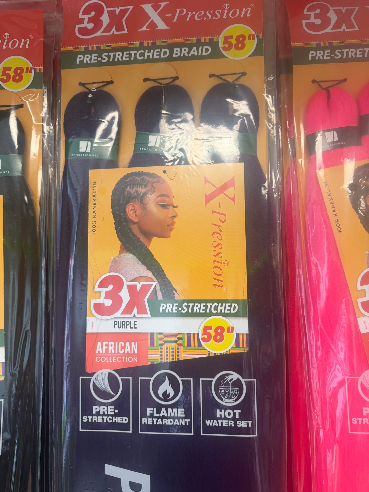 XPRS 3X PR-STR BRAID 58” PURPLE