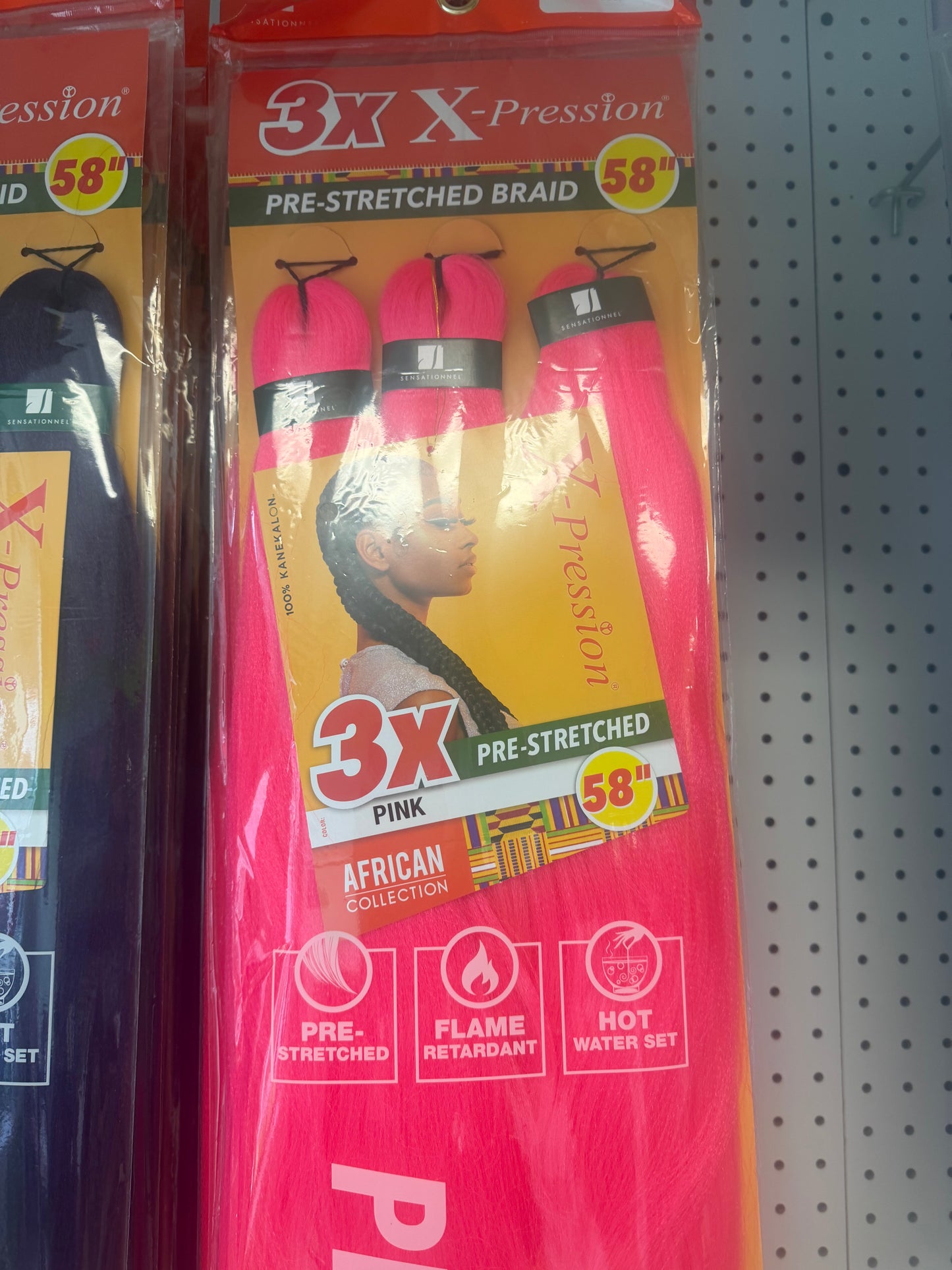 EXPRS 3X PR-STR BRAID 58” PINK