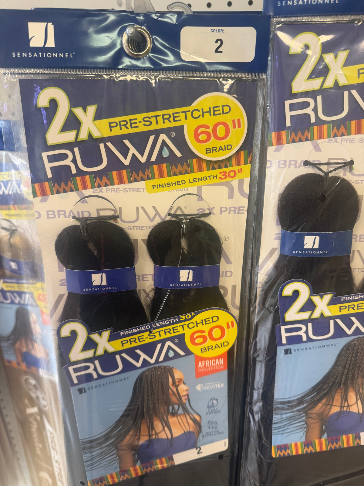 RUWA PRESTETCHED BRAIDING HAIR 30" #2