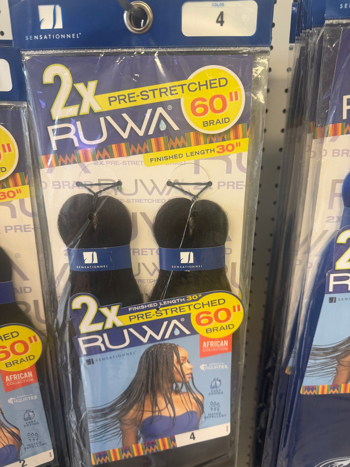 RUWA PRESTRETCHED BRAIDING HAIR 30" #4