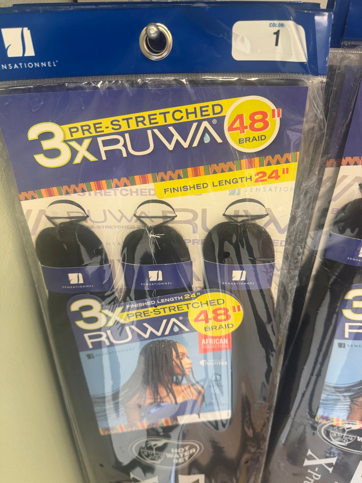 Ruwa Pre-stretched braiding 24" #1
