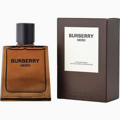 Burberry Hero by Burberry, 3.4 oz Eau De Parfum Intense Spray for Men On Hand